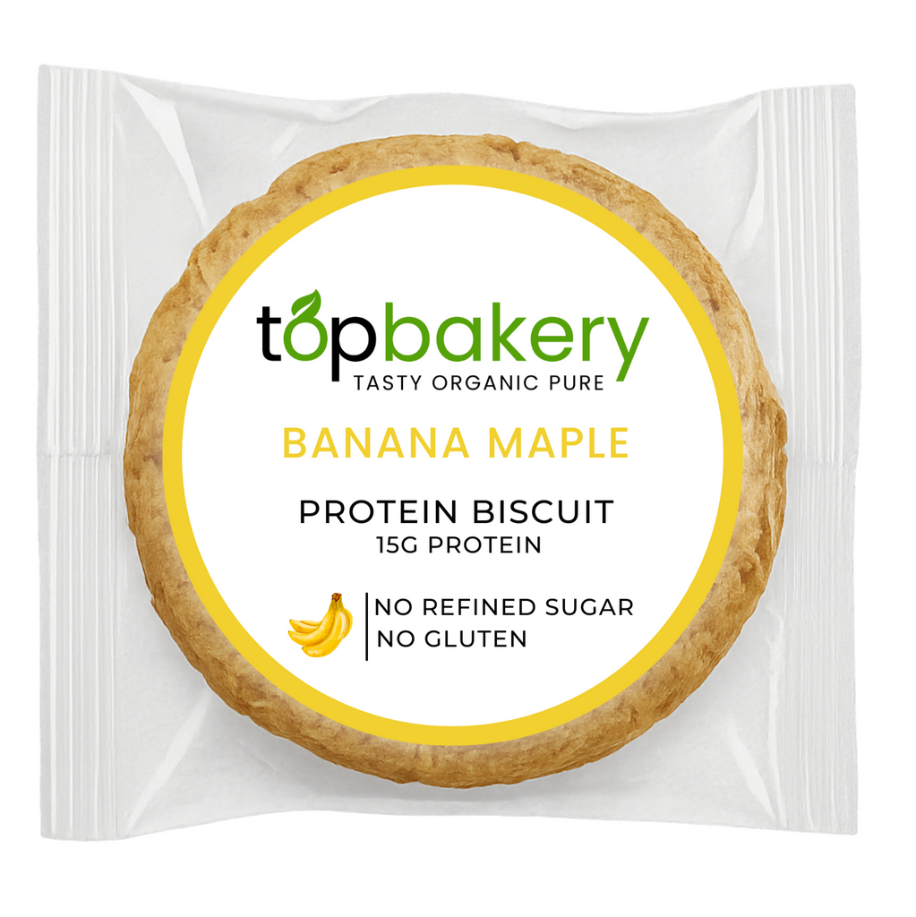 Banana Maple Protein Biscuit
