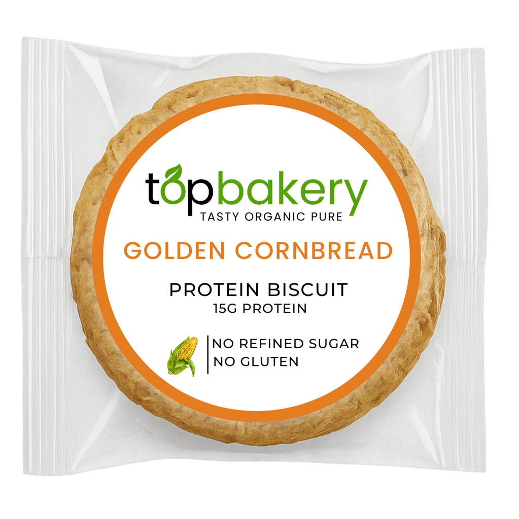 Golden Cornbread Protein Biscuit